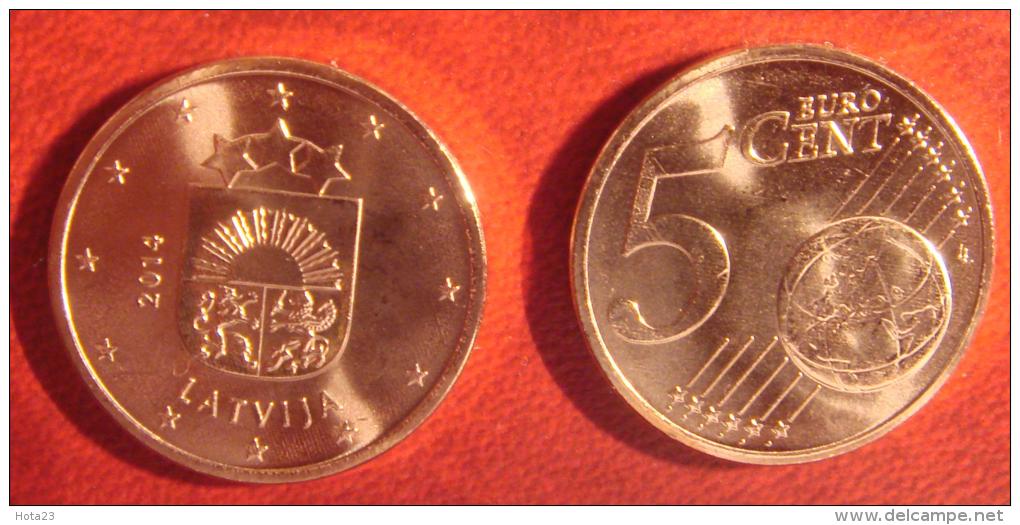 Latvia / Lettonia / Lettland 2014 EURO COIN  5 Euro Cents  UNC - Lettonie