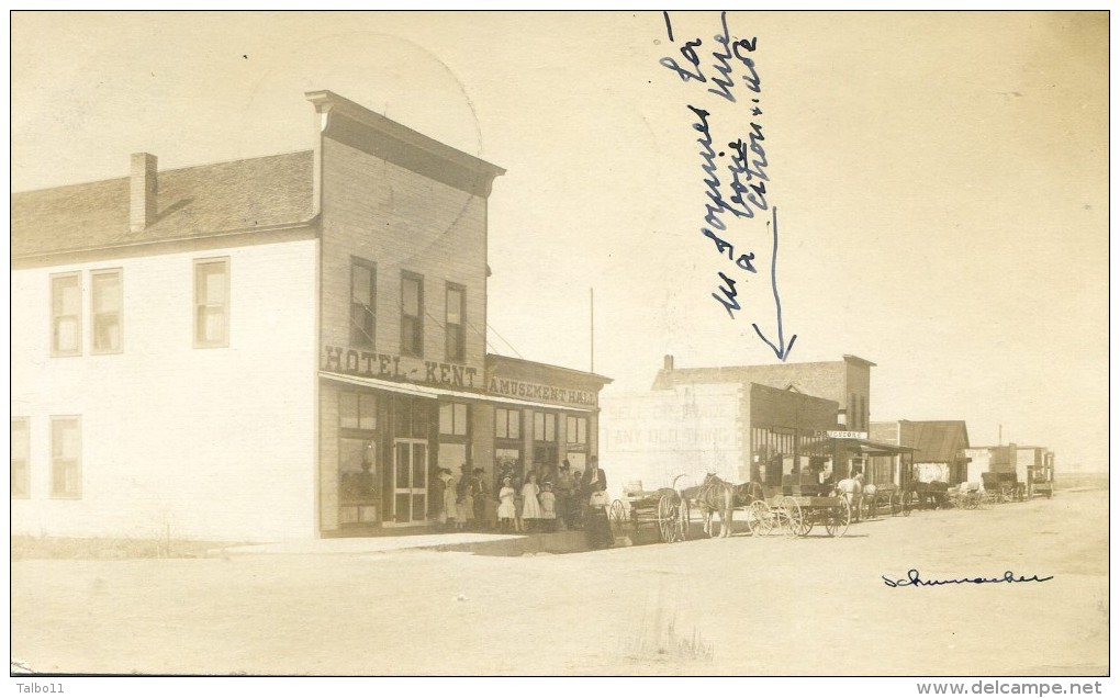 Wyoming  Desert - Nunn - Hotel Kent - Drugstore - Amusement Hall - Autres & Non Classés