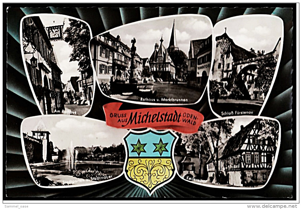 Michelstadt  -  Mehrbild-Ansichtskarte Ca. 1960    (5486) - Michelstadt