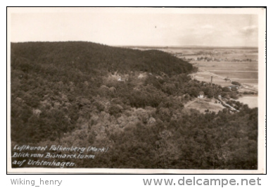 Falkenberg Mark - S/w Blick Vom Bismarckturm Auf Uchtenhagen - Falkenberg (Mark)