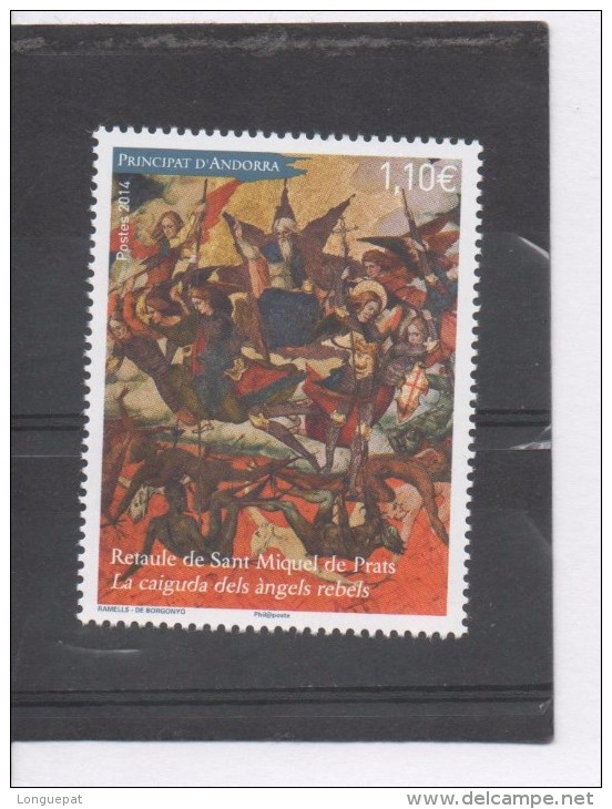 ANDORRE - Art - Retable De Saint Miquel De Prats (détail) -"Victoire De Saint-Michel Sur Les Anges Rebelles" * - Neufs