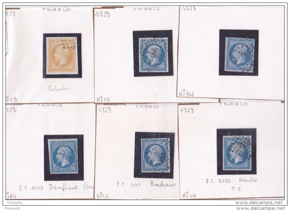 FRANCE  TIMBRES CLASSIQUES  A ETUDIER - Collections