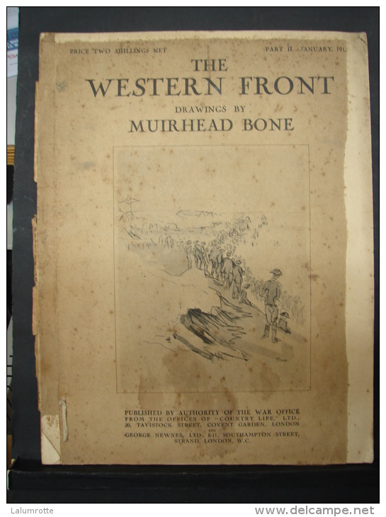 Liv. 167. The Western Front By Muirhead Bone. PartII, January 1917 - War 1914-18