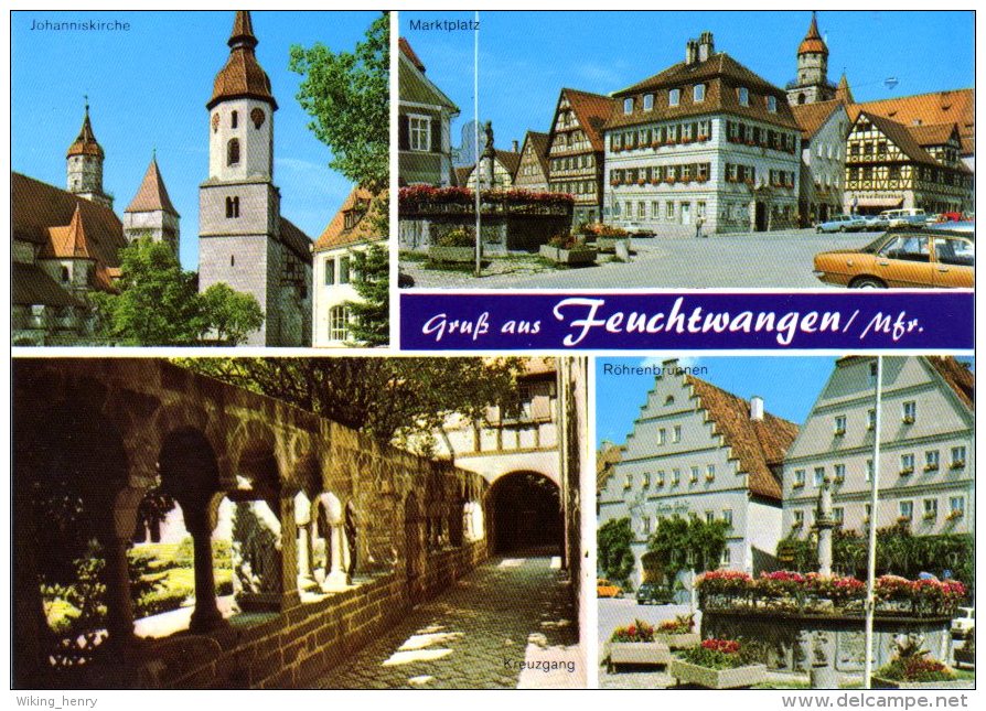 Feuchtwangen - Mehrbildkarte 1 - Feuchtwangen