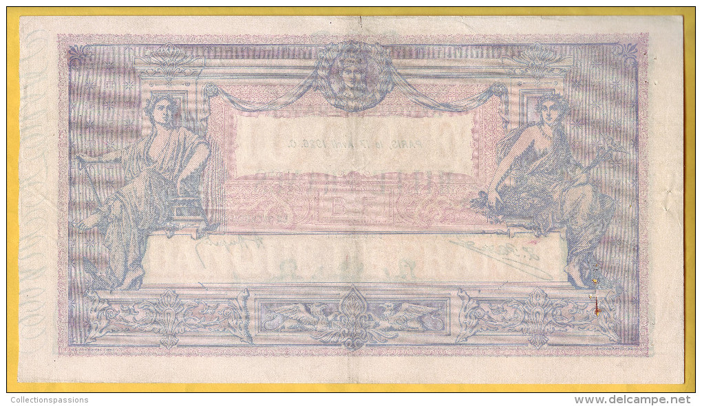 BILLET FRANCAIS - 1000 Francs Bleu Et Rose 17.4.1926 TTB+ - 1 000 F 1889-1926 ''Bleu Et Rose''