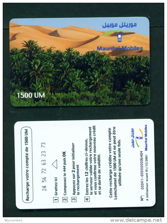 MAURITANIA - Remote (Re-Charge) Phonecard *BOGOF (stock Scan) - Mauritania