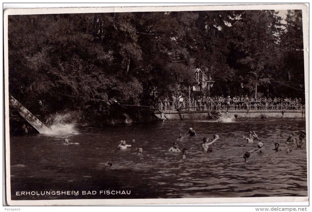 AK Niederösterreich> Wiener Neustadt Bad Fischau  Erholungsheum, JULIUS HILLE FOTOGRAF  ANSICHTSKARTE - Wiener Neustadt