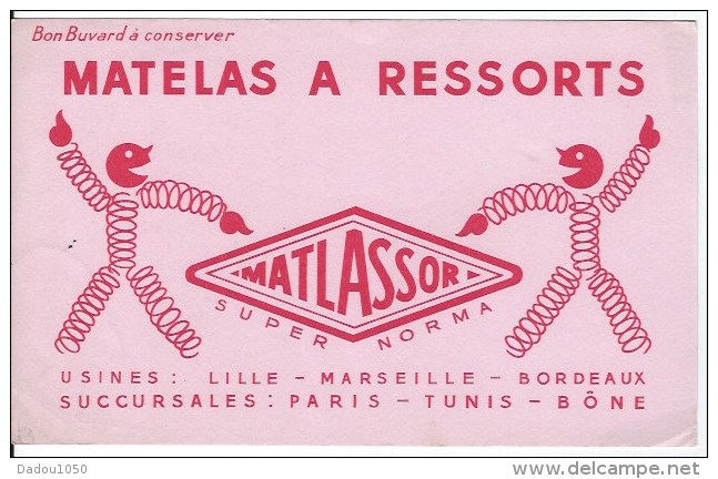 Matlassor, Matelas à Ressorts - M