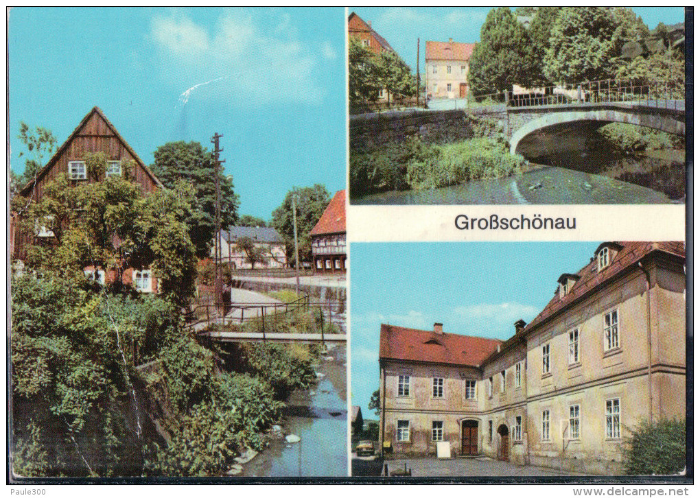 Großschönau - Mehrbildkarte - Grossschoenau (Sachsen)