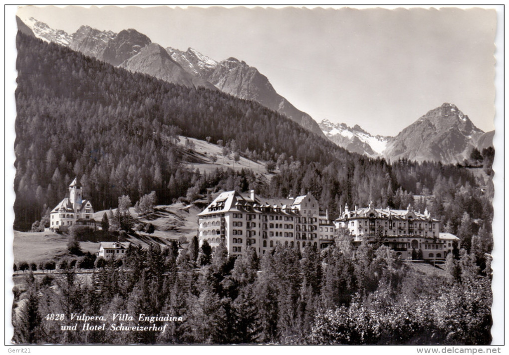 CH 7550 SCHULS / SCUOL - VULPERA, Villa Engiadina & Hotel Schweizerhof - Scuol