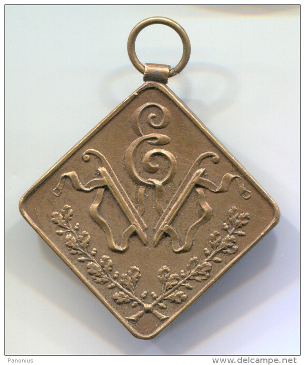 FIGURE SKATING - Wien, 1935. Eislauf Werein, Austria, Medal, Diameter: 35mm - Pattinaggio Artistico