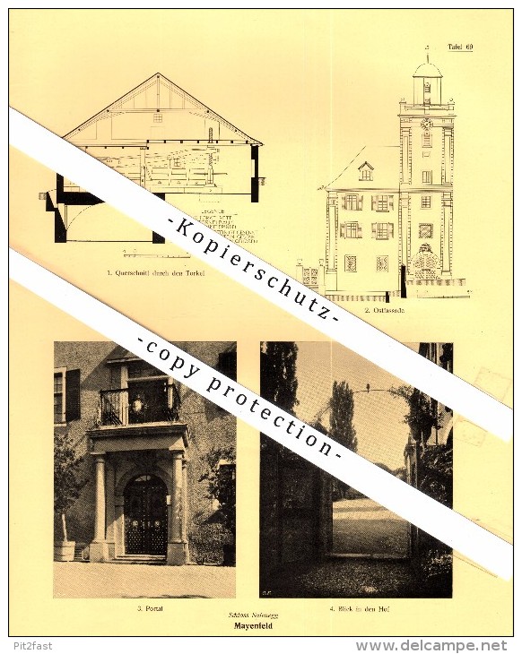 Photographien / Ansichten , 1924 , Mayenfeld / Maienfeld , Region Landquart , Prospekt , Architektur , Fotos !!! - Landquart