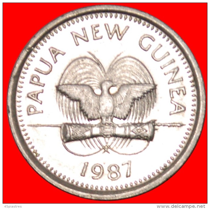 &#9733;TURTLE: PAPUA NEW GUINEA &#9733; 5 TOEA 1987!  LOW START&#9733;NO RESERVE!!! - Papouasie-Nouvelle-Guinée