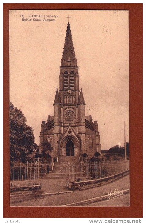 1 Cpa Tartas Eglise Saint Jacques - Tartas