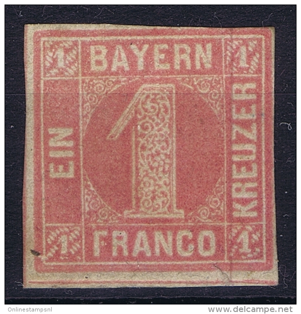 BAYERN:  Mi Nr 3, Yvert 4  1850 - Mint