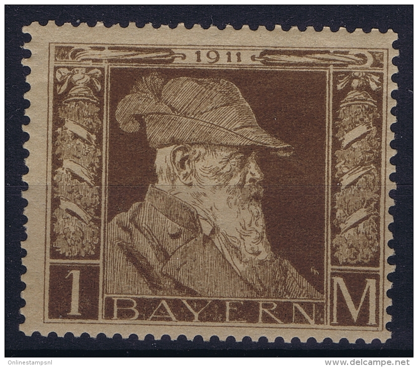 BAYERN:  Mi Nr 86 I MNH/**  1911 - Ungebraucht