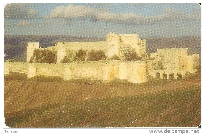 TARJETA DE SIRIA DE 500 POUNDS DE UN CASTILLO (CASTLE) - Syria