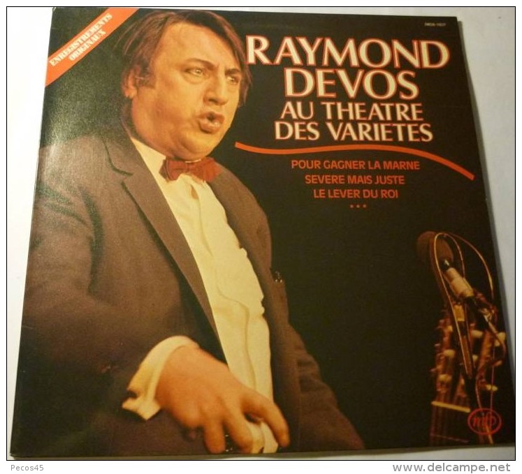 Vinyle 33 Tours : Raymond Devos Au Théâtre Des Variétés / Paris 64. - Humor, Cabaret