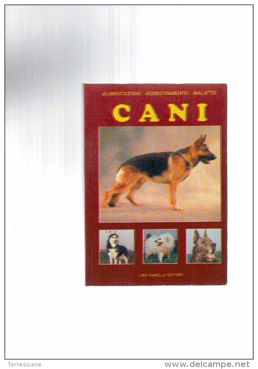 CANI MANUALE PRATICO DI EDUCAZIONE E ADDESTRAMENTO PANELLA EDITORE - Animaux De Compagnie