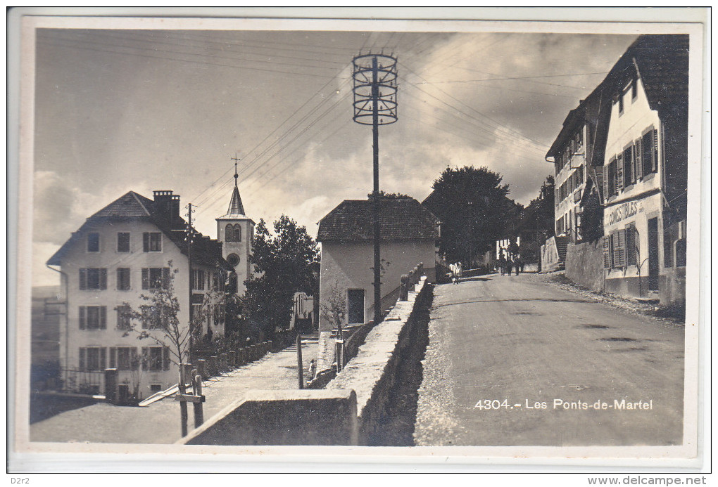 LES PONTS DE MARTEL - RUE ANIMEE  - N/C - TTB - Ponts-de-Martel