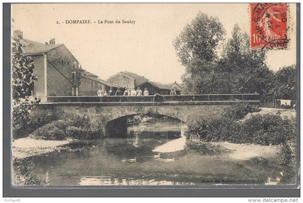 DOMPAIRE . Le Pont Du Saulcy . - Dompaire