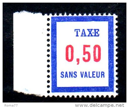 Y1680 - FRANCIA  Fictif   Timbres Des Cours D'intruction Sans Valeur Taxe 0.50  ***  MNH - Phantomausgaben