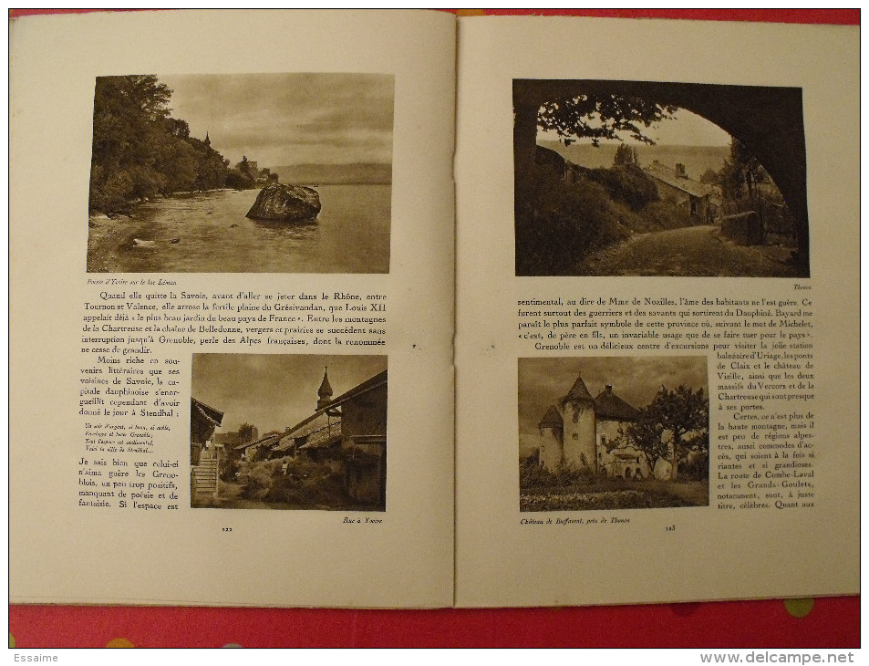 Les Alpes Françaises. revue Le visage de la France. 1925. 32 pages. édition Horizons de France