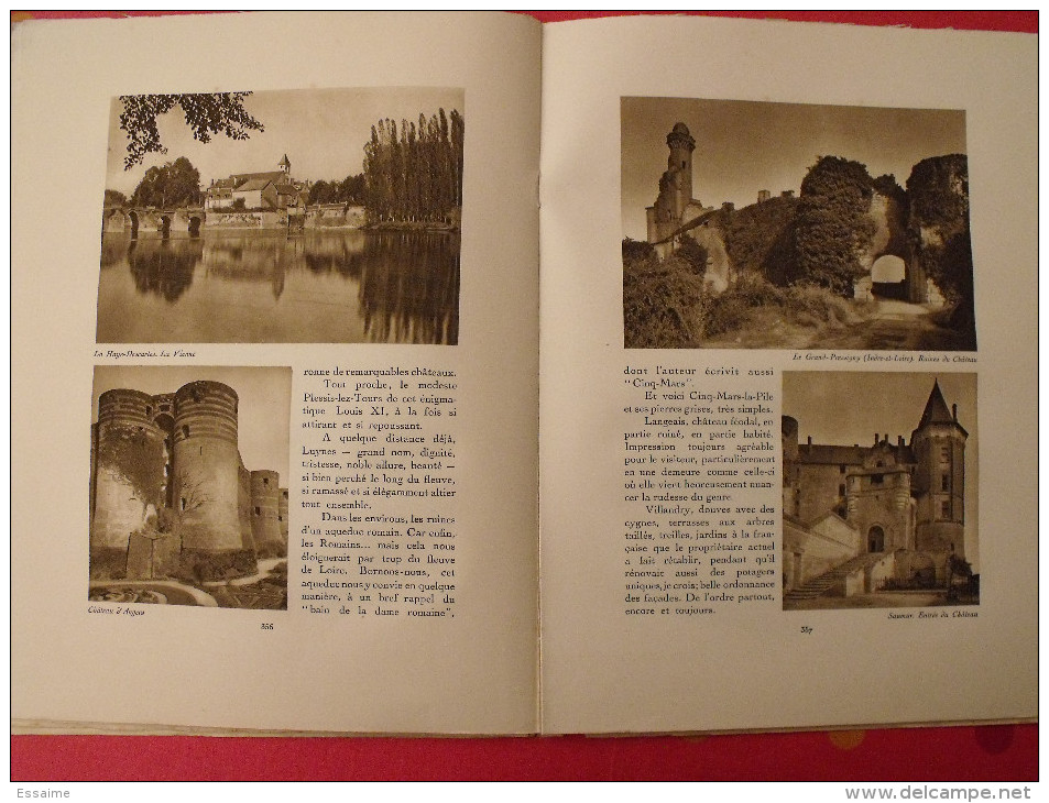 La Vallée de la Loire. revue Le visage de la France. 1925. 32 pages. édition Horizons de France