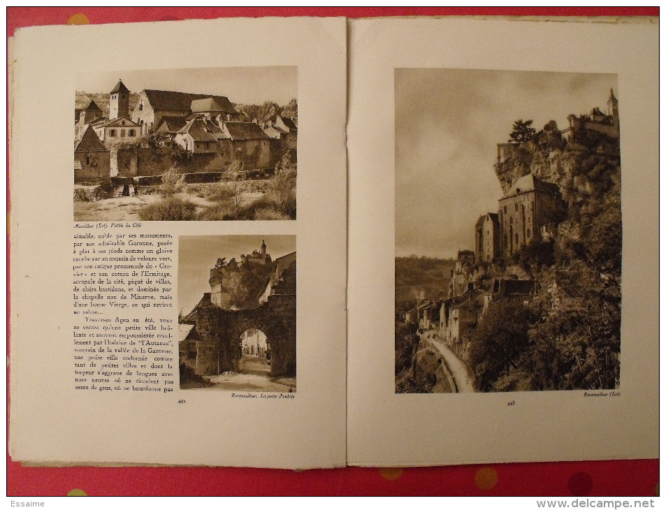 Limousin Quercy Périgord. revue Le visage de la France. 1925. 32 pages. édition Horizons de France