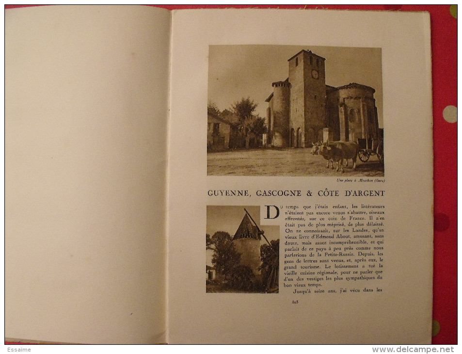 Gascogne Guyenne Cote D´Argent. Revue Le Visage De La France. 1925. 32 Pages. édition Horizons De France - Corse