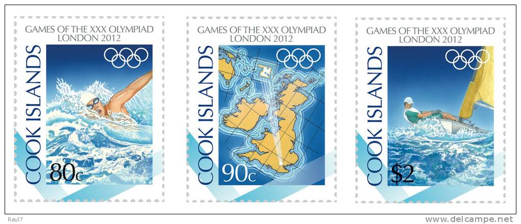 COOK // 2012 - Jeux Olympiques, London 2012 - 3v Neufs // Mnh - Sommer 2012: London