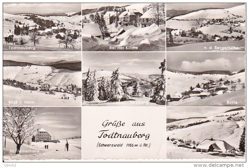 AK Todtnauberg - Winter - Mehrbildkarte (20995) - Todtnau