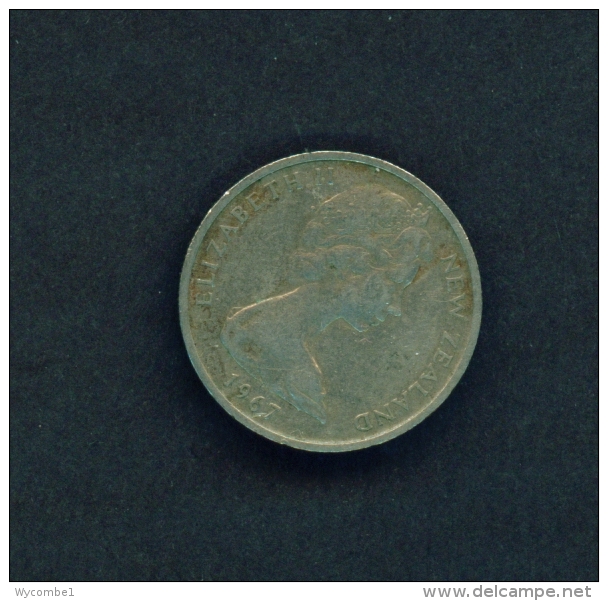 NEW ZEALAND  -  1967  5c  Circulated Coin - Nouvelle-Zélande