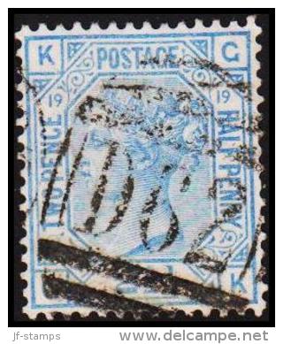 1880. Victoria 2½ P. Plate 19. (Michel: 51) - JF191652 - Sin Clasificación