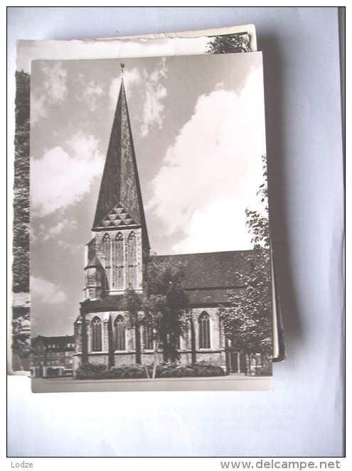 Duitsland Deutschland Nordrhein Westfalen  Bocholt Georgskirche Und Häuser - Bocholt