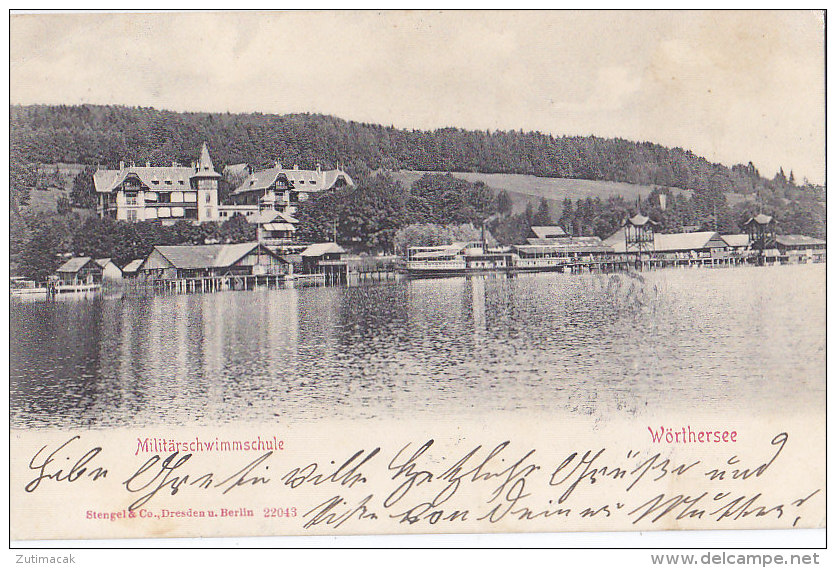 Klagenfurt - Militarschwimmschule 1904 - Klagenfurt