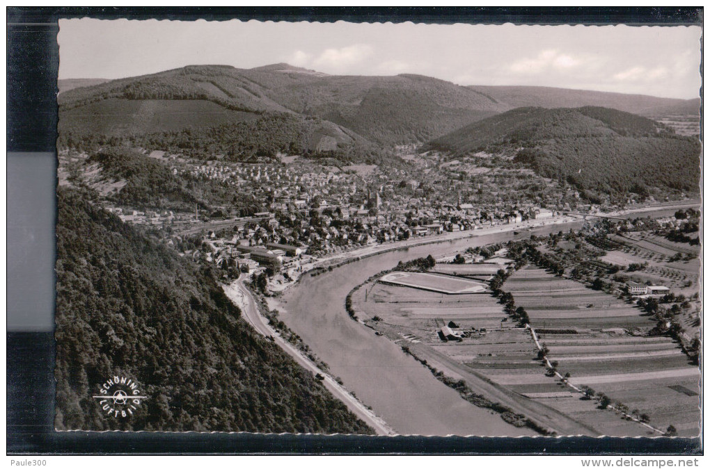 Eberbach Am Neckar - Luftbild - Erbach