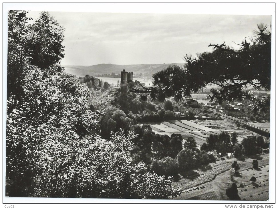 Bad Kösen Ruine Saaleck 1964 - Bad Koesen