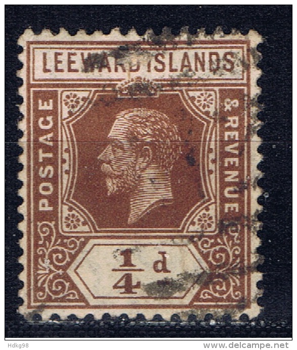 Leeward Inseln 1907 1912 1921 Mi 37 48 58 Eduard VII., Georg V. - Leeward  Islands