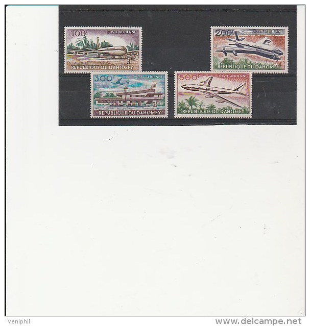 DAHOMEY -POSTE AERIENNE N° 24 A 27 NEUF XX - COTE : 23 € - Unused Stamps