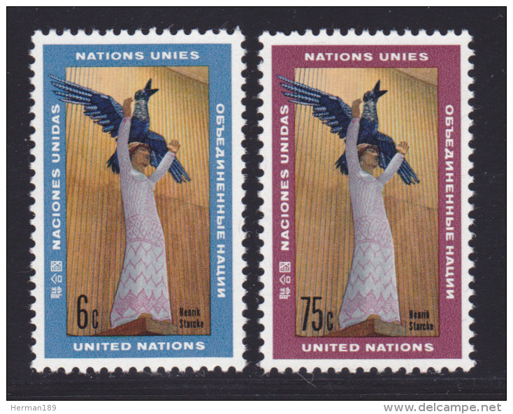 NATIONS UNIES NEW-YORK N°  177 &amp; 178 ** MNH Neufs Sans Charnière, TB  (D1364) - Neufs