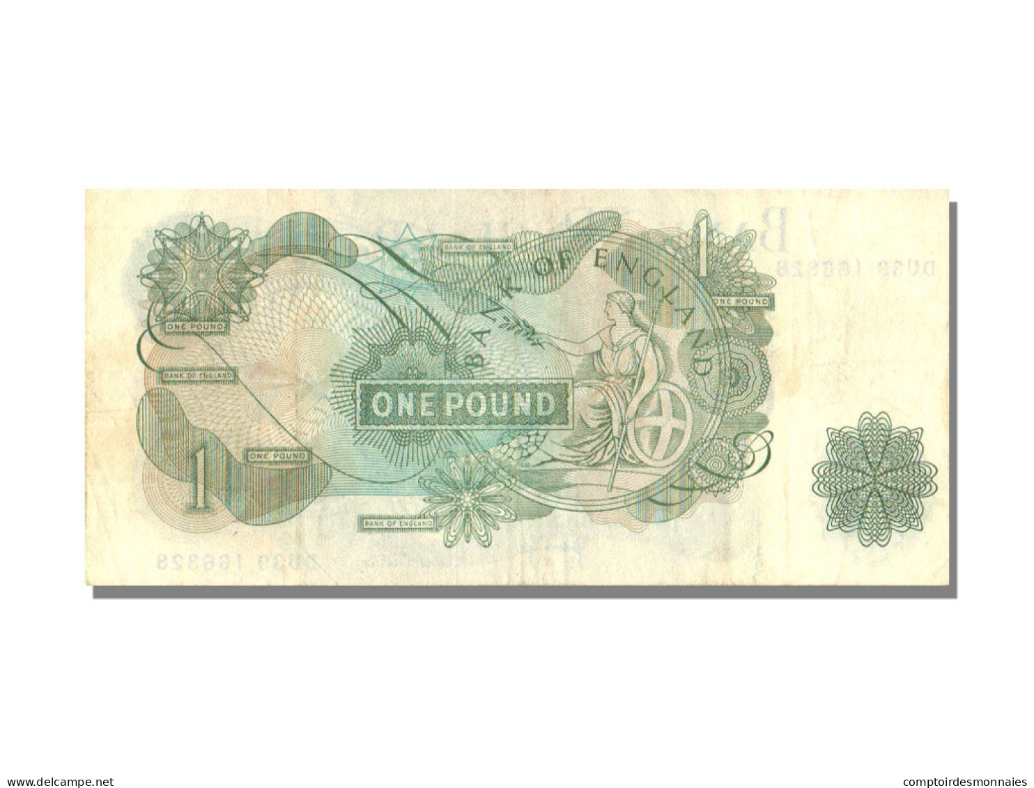 Billet, Grande-Bretagne, 1 Pound, KM:374g, SPL - 1 Pound