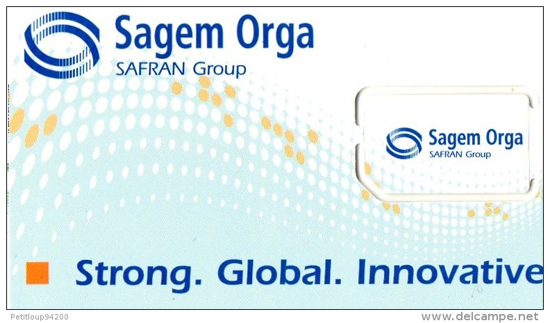 CARTE  GSM/ SIM  Sagem Orga  COSMONAUTE - Mobicartes (GSM/SIM)