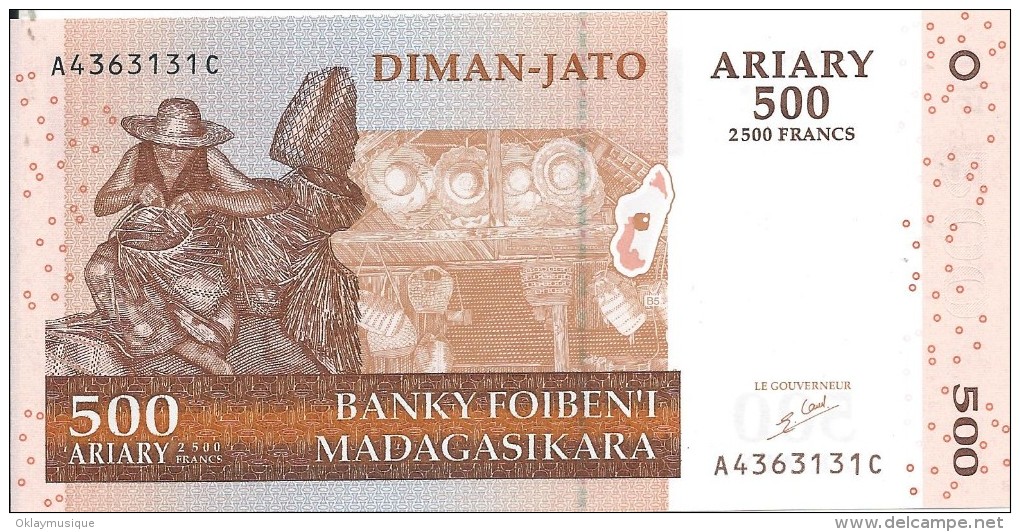 500 Ariary 2004 - Madagaskar