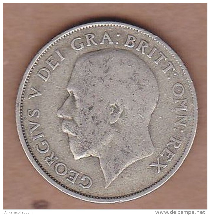 AC - GREAT BRITAIN 1 SHILLING 1921 SILVER COIN VF - I. 1 Shilling