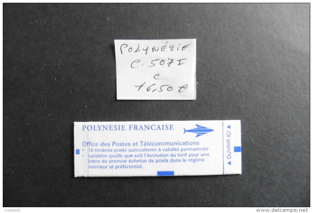 Polynésie Française :Carnet N°507 1  Neuf  Usage Courant - Booklets