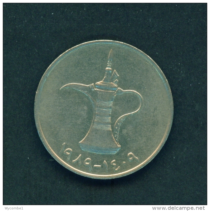 UAE  -  1989  1d  Circulated Coin - Ver. Arab. Emirate