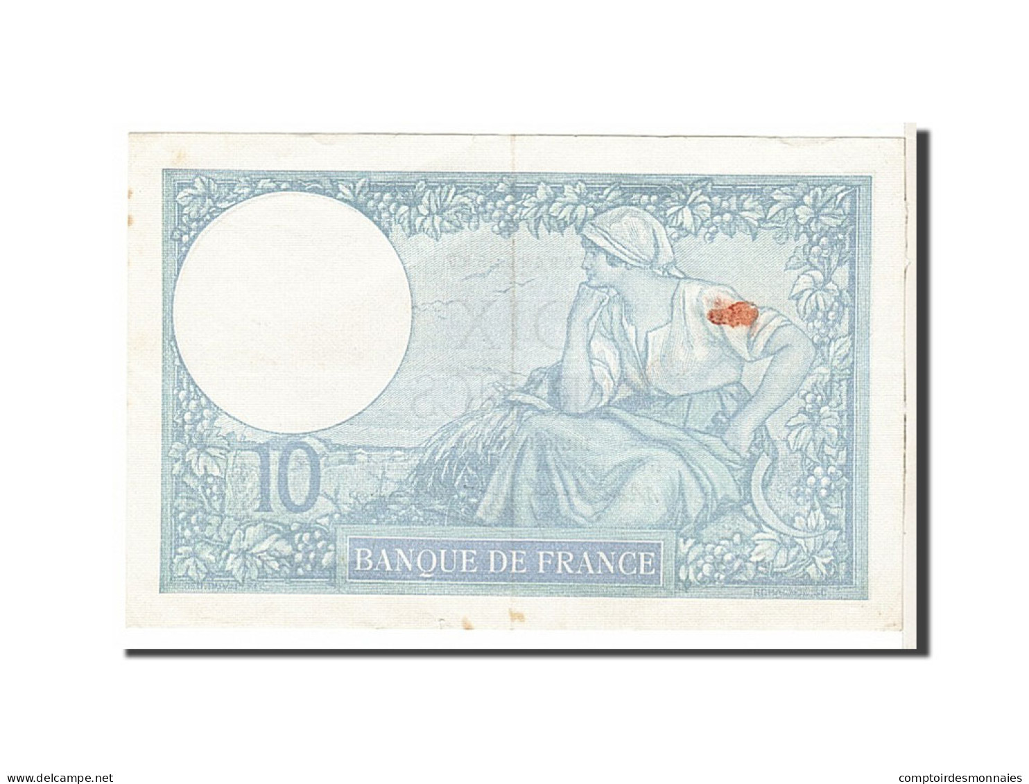 Billet, France, 10 Francs, 10 F 1916-1942 ''Minerve'', 1941, TTB+, KM:84 - 10 F 1916-1942 ''Minerve''