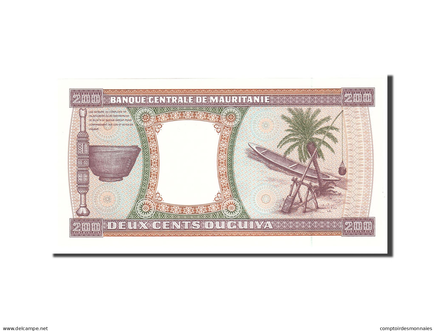 Billet, Mauritanie, 1000 Ouguiya, 1996, 1996-11-28, KM:7h, SPL - Mauritanie