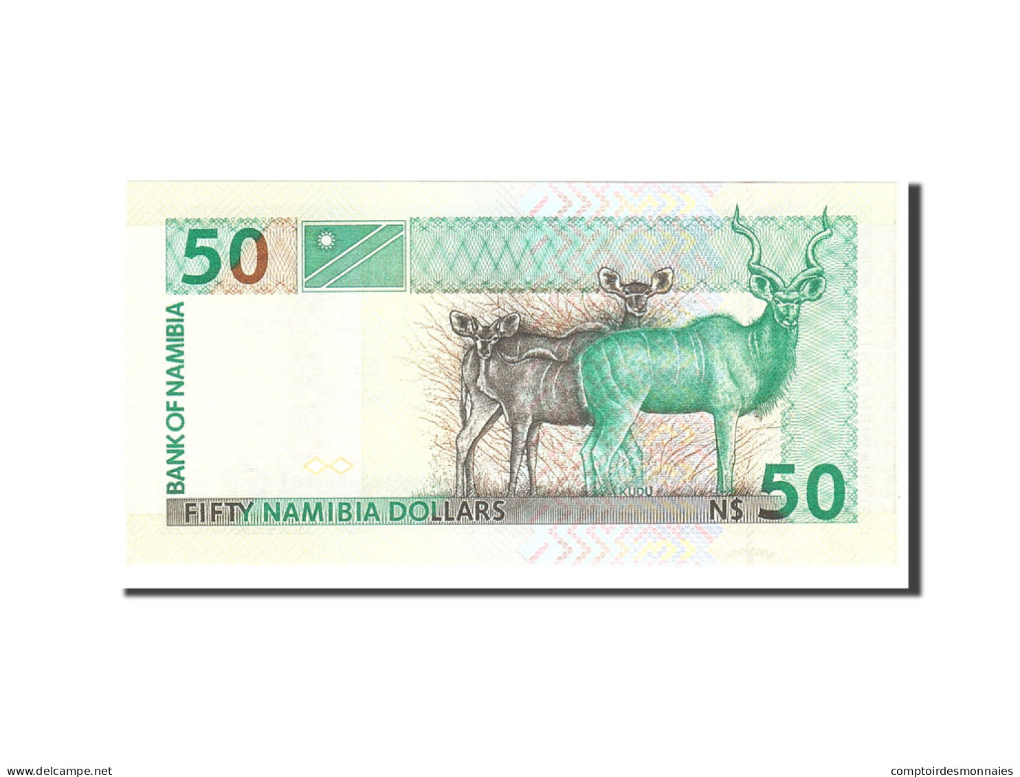 Billet, Namibia, 50 Namibia Dollars, 1999, Undated, KM:7a, NEUF - Namibië